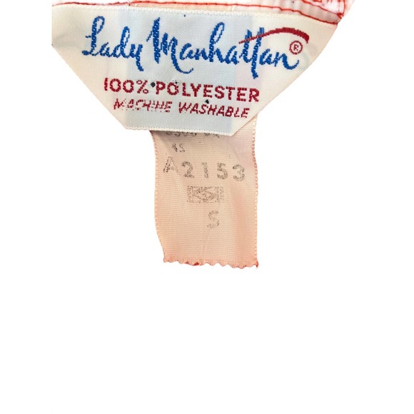 Vintage 1970s Lady Manhattan Disco Halter Top Green S/M - Picture 3 of 3